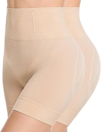 Tummy Control Shapewear for Women Seamless Girdle Shapewear Shorts Mid Waist Body Shaper Thigh Slimmers